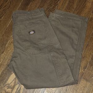 Dickies Men's Dark Brown Cargo Pants 34x30